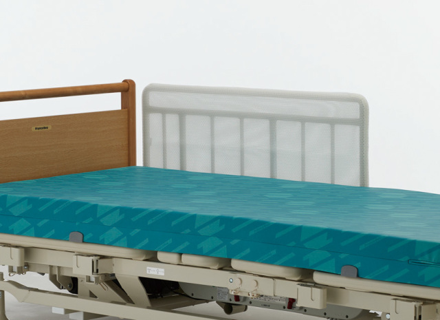 介護ベッド 手すり レンタル 差し込み式サイドレール メッシュカバー 